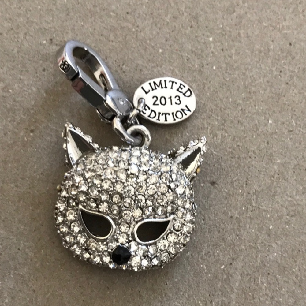 Juicy Couture Pave Cat Mask Charm